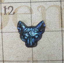 Load image into Gallery viewer, Labradorite sphinx cat cabochons
